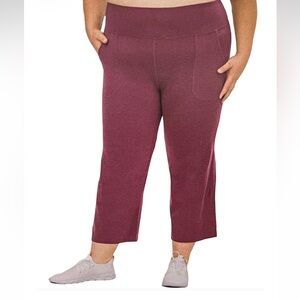 NWT Tuff Veda Cropped Pants Rose Pink Size XXL